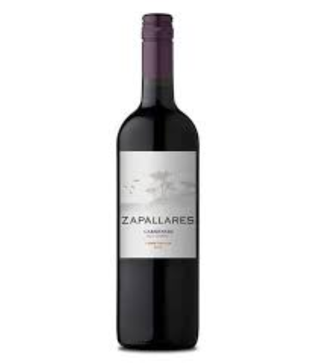 ZAPALLARES CARMENERE 750ML